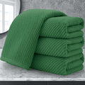Green Hand Towels for Bathroom by VOOVAMOVAS