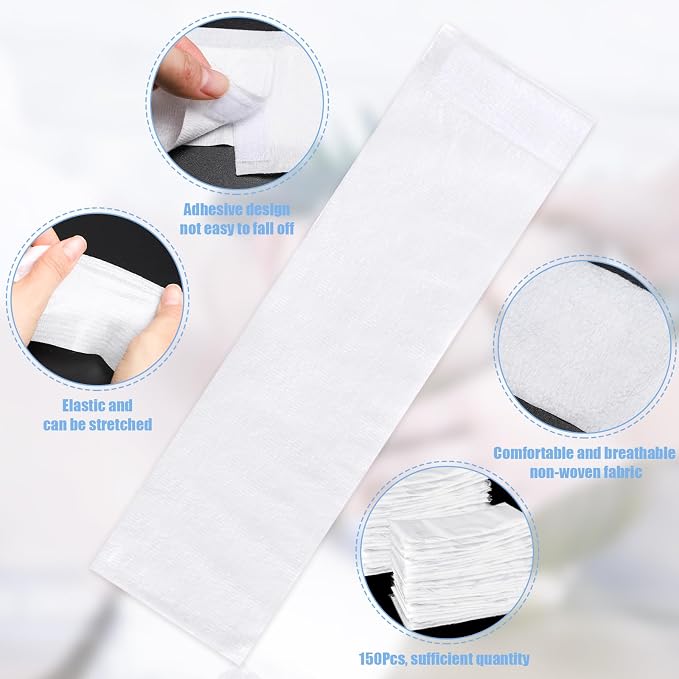 obeoby 100 Pcs Disposable Spa Headband - Image 4
