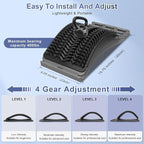 MINOLL Back Stretcher for Lower Back Pain Relief, Back Cracking Device - Image 6