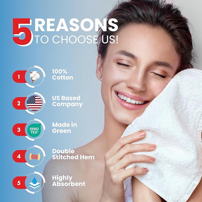 Infinitee Xclusives Luxury Wash Cloths - Image 2