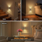 JandCase Night Lights Plug into Wall, Dimmable Gray Night Lights - Image 5