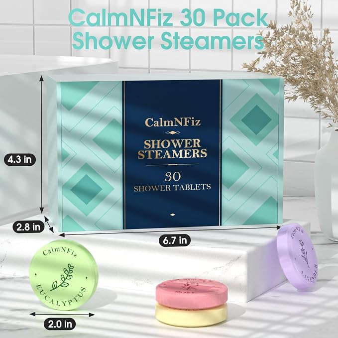 30 Pack Shower Steamers for Women Gift Set, Shower Bath Bombs - Image 6