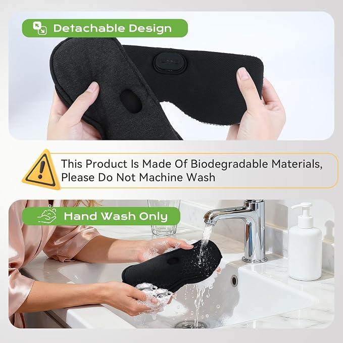 2 in 1 Heated & Cooling Gel Eye Mask - Image 8