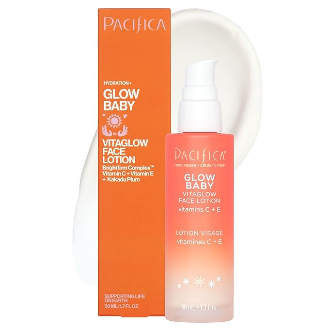 Pacifica Vitamin C Face Lotion Glow Baby VitaGlow Face Moisturizer Glow Recipe by PacificaBeauty