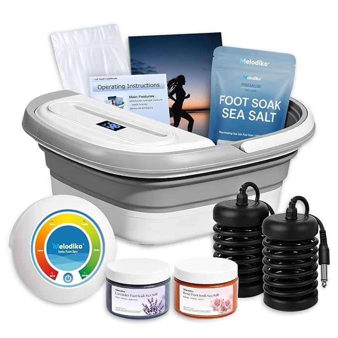 Ionic Foot Bath Detox Machine, Premium Ion Foot Spa by Unknown