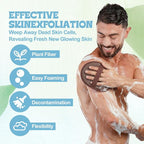 4 PCS Exfoliating Bath Sponges Soft Loofah Shower Scrubber - Image 3
