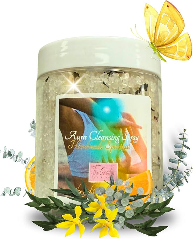 Aura Cleansing Bath Salts – Dead Sea Salt Bath Soak by TheGoddessofFlame