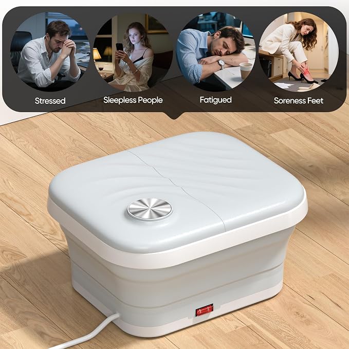 LUBBYGIM New Collapsible Foot Spa Bath - Image 6