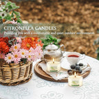 40 Pack 1.5oz Citronella Candles Bulk, Small Soy Wax Candles Bulk, Mini - Image 4