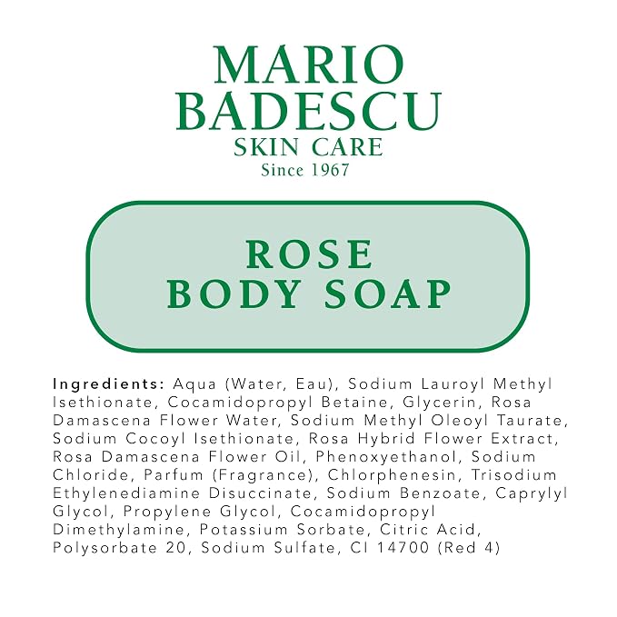 Mario Badescu Rose Body Soap | For a Pampered, and Hydrated Skin | Scented - Image 7