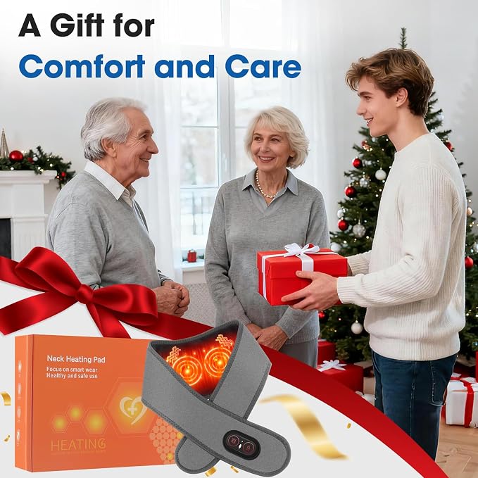 Cordless Neck Heating Pad for Pain, Neck Massager - Image 8