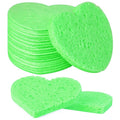50-Count Facial Sponges Compressed, 100% Natural Cellulose Face Sponge by Mainlyrunmakeupsuppliers