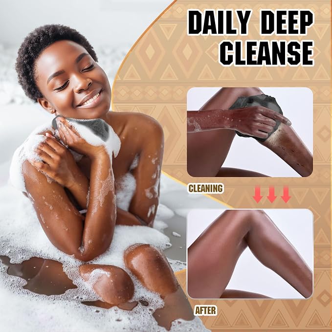 African Net Sponge Set -Premium Exfoliating Bath Scrubber - Image 5