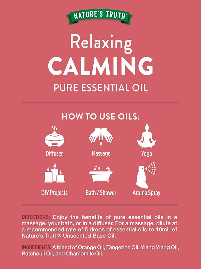 Nature's Truth Calming Pure Essential Oil | 15 mL | - Image 2
