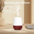 SEEDSEEL 150ML Cordless Essential Oil Diffuser, Rechargeable Battery-Operated - Image 2