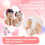 144 PCS Spa Party Supplies for Girls and Women, Favors Include Face Masks - Image 3