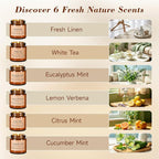 12 Pack Scented Soy Candles Set, 3.5oz Glass Jar Aromatherapy Candles, 20-25H - Image 8