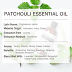 Pure Patchouli Essential Oil 100ML, 100% Pure Natural Patchouli Oils Premium - Image 3