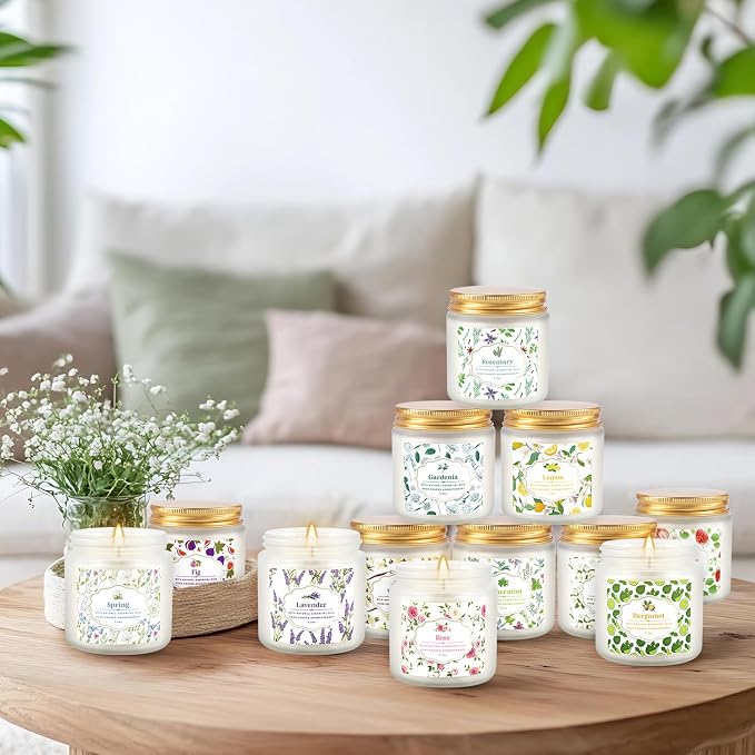 Scented Candle Set 24 Pack, Candle - Image 8