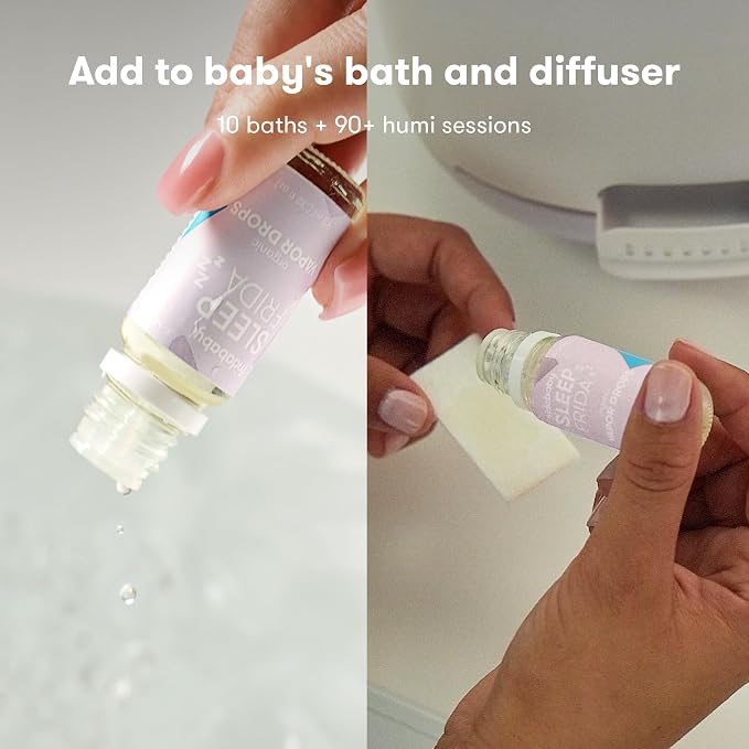 Frida Baby Natural Sleep Vapor Bath Drops, Lavender Essential Oil Bath Drops - Image 5