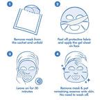 Ebanel 5 Pack Hydrogel Collagen Face Mask - Image 7