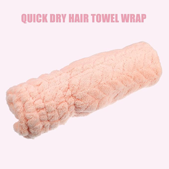 VOCOSTE Diamond Shape Hair Drying Towel Dry Cap, Quick Drying, Lightweight - Image 6