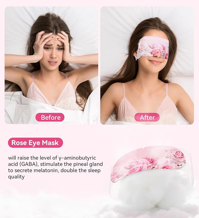 18 Packs Rose Heated Eye Mask - Image 5