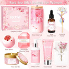 Mothers Day Gifts for Mom, Birthday Gifts for Women, Rose Relaxing Spa Gift - Image 2