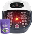 Foot Spa Bath Massager with Heat Bubbles and Vibration Massage and Jets by Unknown