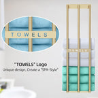 Bathroom Towel Storage, Bethom Wall Towel Rack - Image 3