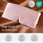 Silk Sleeping Mask Large Wrap-Around Blindfold - Image 5