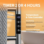 Heated Towel Racks, 4 Bars Towel Warmer Rack - Image 4