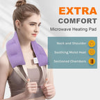 uncn Heating Pad for Neck and Shoulders and Back Moist Small Microwavable Neck - Image 2