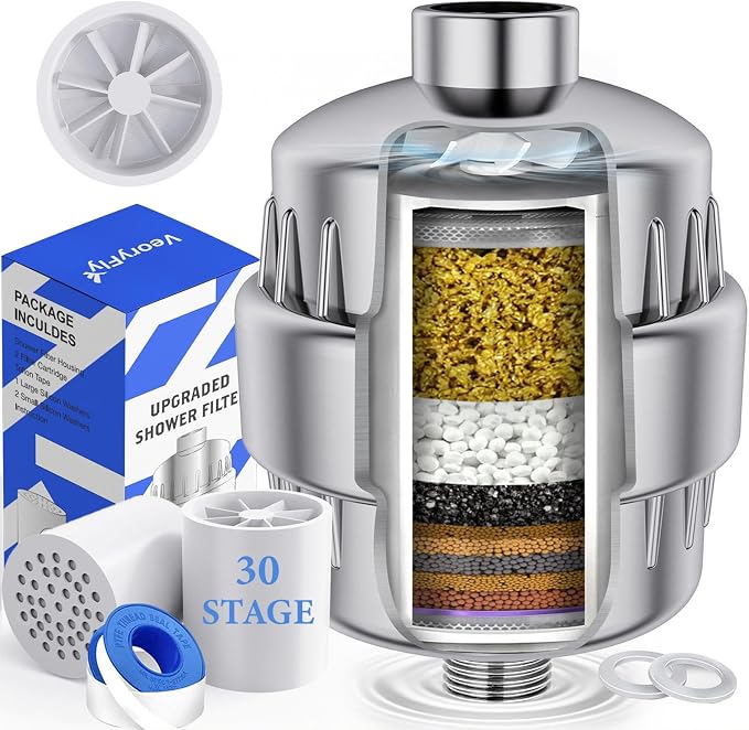 30 Stage VeoryFly Shower Filter by VeoryFly