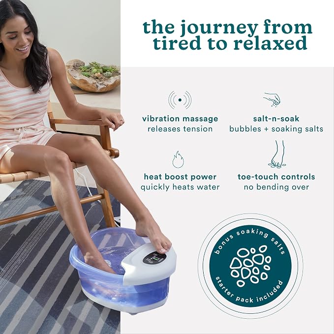 HoMedics Salt-N-Soak Footbath - Image 5