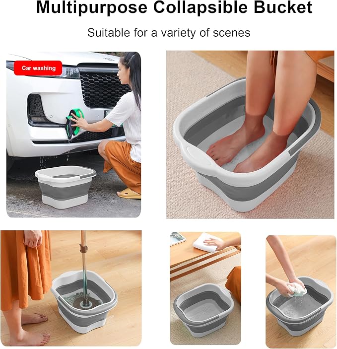 Collapsible Foot Soak Tub 15L - Image 4