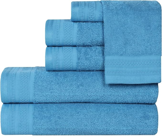 Superior Honeycomb Cotton Medium Weight Towels, - Image 2