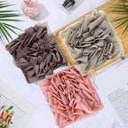 3 Pcs Washcloth Loofah Combo, 2 in 1 Bath Loofah Sponge - Image 6