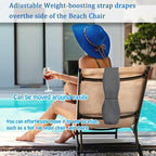REEZEIVI Hot Tub Headrest Pillow, Chaise Lounge Pillows Outdoor 3D air mesh - Image 4