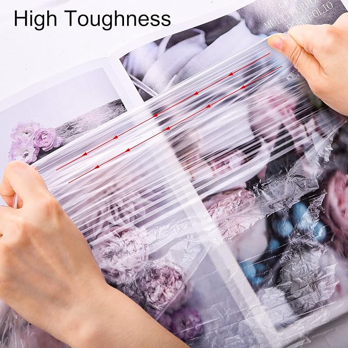 Okllen 100 Pack Disposable Plastic Sheeting - Image 5