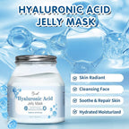 Pjordo Jelly Masks Set for Facials Professional, Hyaluronic Acid Jelly Mask - Image 2
