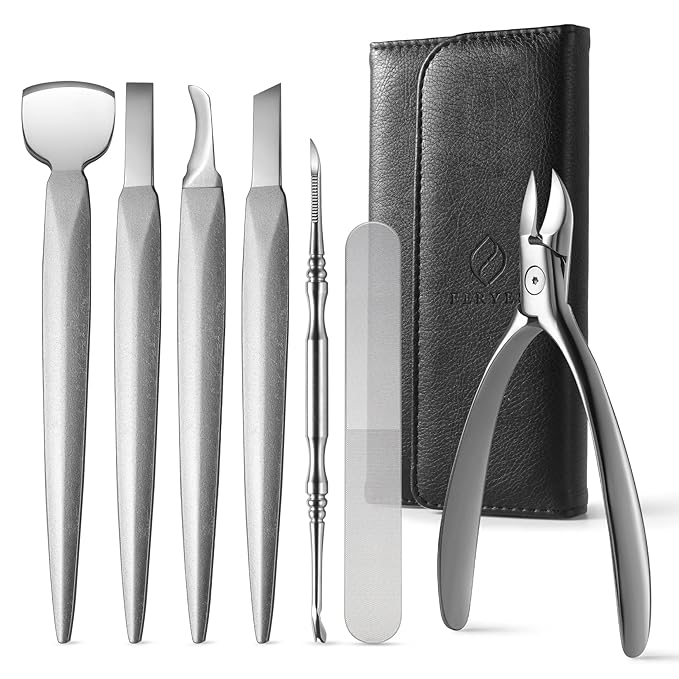 FERYES Pedicure Knife Ingrown Toenail Kit, Top Notch Foot Blade, Super Sharp by FERYES