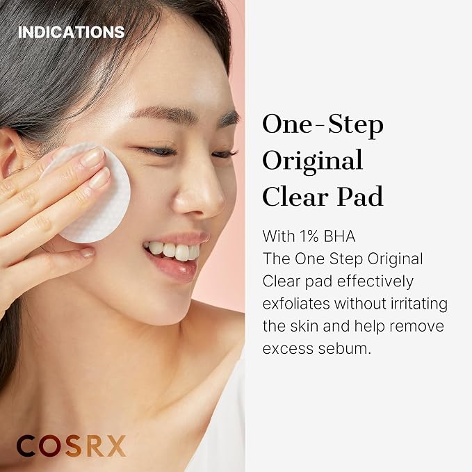 COSRX BHA Toner Pads, 70 Sheets, Exfoliating Pads - Image 2