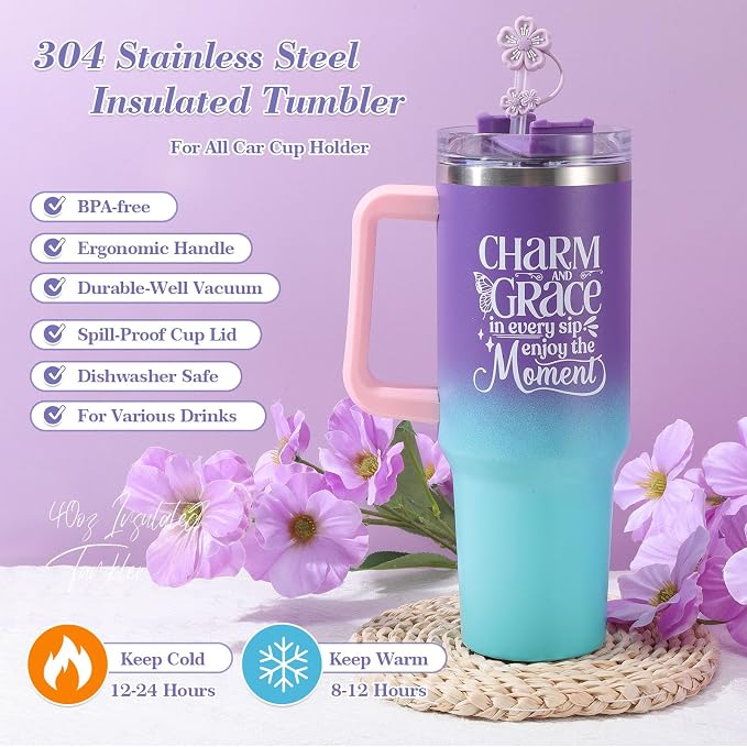 Lavender Mothers' Day gift for Mom, Birthday Gifts for Women Self Care Gifts - Image 3