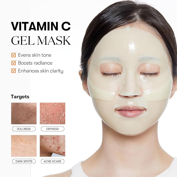 VT COSMETICS Vita-Light Reedle Shot 100 2-Step Hydrogel Mask, Intensive Glowing - Image 2