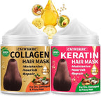 Collagen Hair Mask & Keratin Hair Mask by CMWGKBC