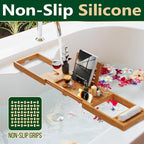 SereneLife Premium Bathtub Tray Caddy - Image 6