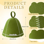 JaGely Sauna Hat for Men Women Sauna Hat Vaporarium Cap Russian Banya Cap for - Image 2