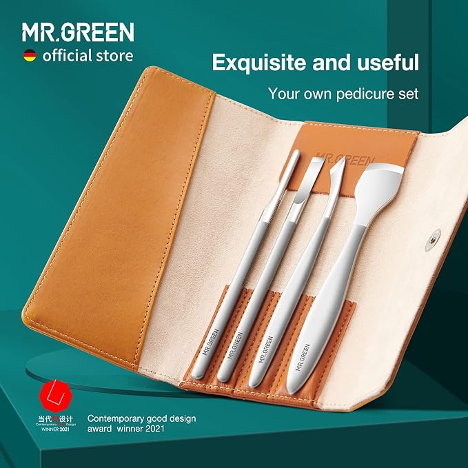 MR.GREEN Pedicure Knife Set Professional Ingrown Toenail Clippers Foot Care - Image 2