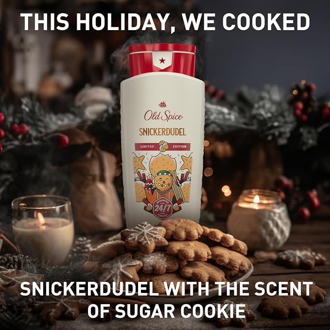 Old Spice Body Wash for Men, Holidudes Holiday Edition, 24/7 Holiday Freshness - Image 7